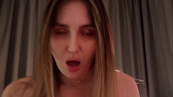 Stepmom and Stepson Together at Night