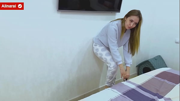 For the first time in his life&comma; the stepson fucks his stepmother hard in anal&period; - Oh no&comma; you went into the wrong hole&comma; you bas